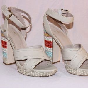 🌈🏝 Cute Summer fun platform Sandals